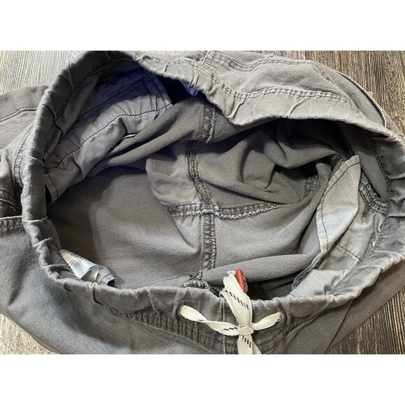 TOPO Designs Organic Cotton Shorts Brown 6” Inseam Pockets Mens Large Button Fly - Picture 3 of 16